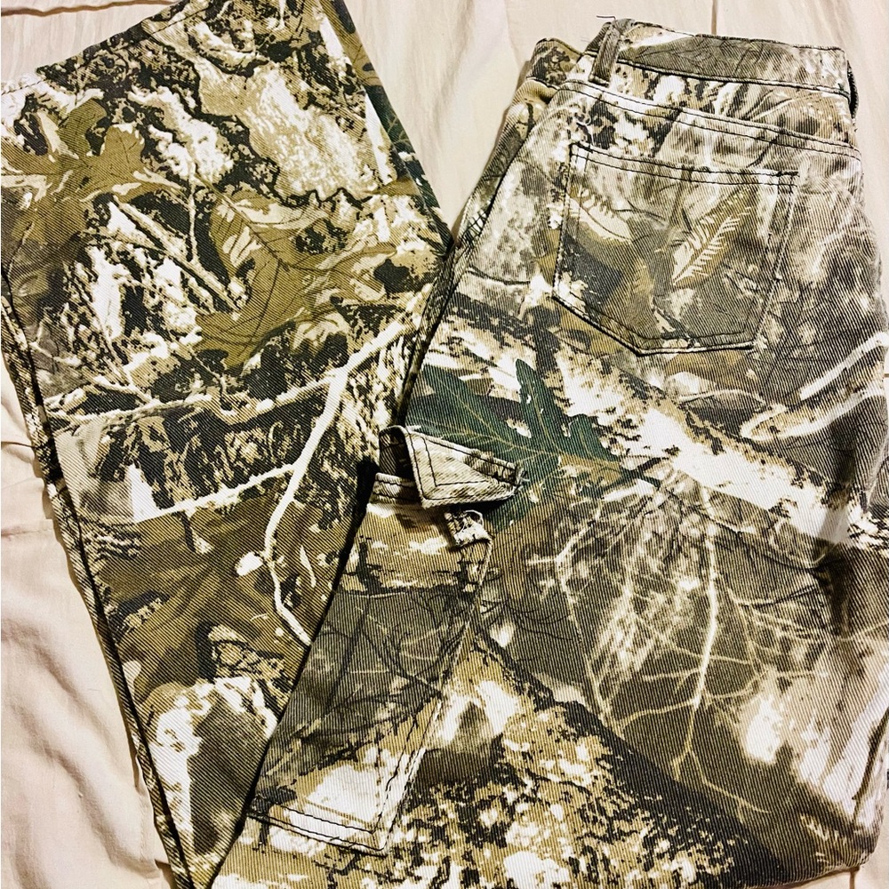 Camo Flare Jeans | Wide Leg | Pinkymoor | Y2K Grunge | NWT Pants